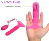 VATINE 7 velocità vibratore da dito cinturino su stimolatore del clitoride giocattoli del sesso in silicone per le donne Gspot prodotti del sesso per la masturbazione femminile Y13025219