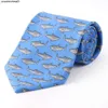 Designer Tie Fashion Creative poliester 10 cm wydruk poszerzony motyw zwierząt profesjonalny P35F