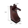 2024 Hoogwaardige Rosewood Shaving Borstel Razor Holder staat veilig niet-slip scheerhouder Organisator mannelijke kapperscheergereedschap-voor heren