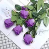 Decorative Flowers 50cm Artificial Rose Fake Flower Wedding Party Simulation DIY No Withering Fresh-keeping Floral Arrangement