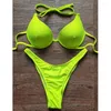 Damenbadebekleidung VIKINII 2024 Sexy Push Up Bikinis Set Frauen Beachwear Bügel Gold Weibliche Hight Cut Badeanzüge