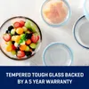 Bewaarflessen Vergrendelingsdeksel Glazen voedselcontainers Set van 10 stuks