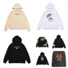 Vetements z kapturem projektant bluza sudadera męska bluza dla mężczyzn daje projektanci Greenwig Swatters Vetements marki Goth Pink Hoodie Waterpolo Sudaderas 9444