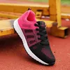 Casual Schuhe 2024 Turnschuhe Frauen Wohnungen Damen Frau Spitze-Up Mesh Licht Atmungs Weibliche Zapatillas De Deporte Para Mujer