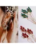 Headpieces 10 Color Rhinestones Little Simple Bride Wedding Hair Pins Silver Bridal Piece Accessories For Women And Girls