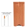 Solid Wood Case Smoking Set with Ceramic Pipe Cleaning Hook Dugout 46mm - 104mm LL