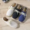 Casual Shoes Male Canvas Insole Fisherman Light Ethnic Style Men Espadrille Flats Summer Driving