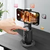 360 ° Otomatik Yüz Takibi Gimbal Stabilizatör Otomatik AI Akıllı Gimbal Tripod Telefon Tutucu Tiktok Live Video Vlog 240322