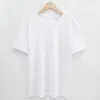 Men's Suits Cotton Round Neck White Small T Short Sleeved T-shirt For Men