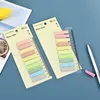 200 Blätter farbenfrohe Sticky Notes Memo Pad Selbstkleber Label Notiz Lesezeichen Notepad School Office Schreibwarenbedarf