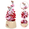 Flores decorativas, muebles para el hogar, árbol de la fortuna Artificial artificial, fruta, bonsái, decoración del año chino de plástico falso