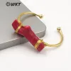 Bangles WTB568 Speciale Lady Bangle Bellissimo Bangle di corallo rosso Open Women Women Jewelry Coral Bangle 58mm 58mm