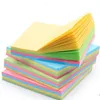 Les notes post-it créatives de couleur carrée peuvent être déchirées, message d'apprentissage, livre de mémo en papier, bloc-notes en brique, papeterie de bureau, vente en gros