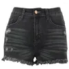 Kvinnors jeans Summer Womens Shorts Pocket Denim Pants Female Hole Bottom Sexig Casual Broken Style Pantalones de Mujer