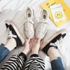 Casual schoenen laag uitgesneden dames canvas studenten veterschoenen trendy vrouw platte comfortbale vrouwelijke sneakers zapatos de mujer