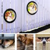 Cat Carriers Pet Door Transparent Fence Dog Window And Viewing Acrylic Half Round Cover Supplies