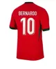 S-4XL fans spelar fotbollströjor ronaldo 2024 hem borta 24 25 cr7 män fotboll shiirt barn portugal bruruno fernandes joao felix ruben rafa leao män barn kit 99