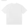 Męskie koszulki męskie designer T-shirt T-koszulka Projektanci ubrań Koszule Kobiety Czarne białe koszule Masowe farba Para krótkie pęcherzy