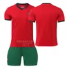 Set da calcio Tute Coppa Portogallo Maglia 7 2024 Home Kit da allenamento per adulti