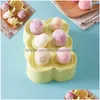 Ice Cream Tools Childrens Sile Mold Mini Home Popsicle Ball Diy Homemade Block Drop Delivery Garden Kitchen Dining Bar Dhbvy