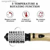 Hair Curlers Straighteners Three in one two end replacement multifunctional hot air comb rotating automatic curling rod straight hair comb curling hair comb T24040