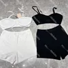 Yoga maillot de bain de sport femmes taille haute ensemble de soutien-gorge Bikini Push Up maillot de bain Sexy pour dames