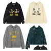 Mens Hoodies Sweatshirts Winter Men039S Hoodie Designer Yes Gary Painted Iti Used Letters Printed Loose Casual Fash1149999 Drop Delive Dh9In