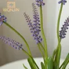 Dekoratif Çiçekler 1 PC Simülasyon Plastik 3 Kılıç Üzüm Sümbül Violet Ev Oturma Odası Yemek Masası Dekorasyon Çiçek Yeşil Bitkiler