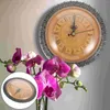 Klokken accessoires Roman Number Clock Head Vintage Insert Diy Plastic ingelegd met beweging Digitaal