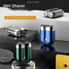 Rasoirs électriques Mini USB rasoir tondeuse à barbe rasoir Portable lame de rasage alternative lavable pour hommes 2442