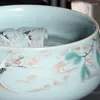 Teegeschirr Sets Tragbare Porzellan Chinesische Tee-Set Infuser Luxus Tasse Sieb Zubehör Zeremonie Service Theiere Drinkware AB50TS