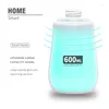 Liquid Soap Dispenser 600 ml Touchless Automatic Sensor Dispensers Foam Spray Badrum Smart med USB -laddning Vit handbricka