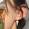 Stud Earrings Design Light Luxury Exquisite Bow Ear Clipsfor Women Fashion Cute Non-Piercing Jewelry Party Gift