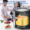 FRYERS ARIA KITCOOK KITCOOK FRIVER ARIA LARMA 1500W 120V 6.8QT FRIGLIE AIRLO IN AIRSIO FRYERS OTTO CHEACH SCHECH SCREEN 8 MENUS Y240402