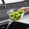 Wegwerpservies Multifunctionele afvoerkom Huishoudelijke gootsteen Groentebak Keuken Fruitreinigingsplaat Gadgets