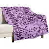 Blankets Bella Swan Lavender Freesia Throw Blanket Furry Soft Big Sofa Summer Bedding