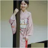 民族服日本の伝統的な着物rajukuドレスhaori long robes yukata ao daiドレスコスプレ衣装オリエンタルパジャマ博士dhwb44