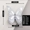 1pc manzana de gabinete de mariposa 3D vintage de mariposa de zinc