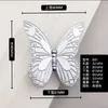 1pc Vintage 3D Butterfly Schrankgriff Retro Zink Legierung Küchenschrank Tür Pull Knopf Schubladen Kleiderschrank Möbel Dekorativ