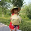 Bérets chapeau de soleil pour enfants prenant Po large bord traditionnel printemps été cône