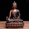Figurines décoratives du Tibet et du népal, Statue de bouddha exquise de haute qualité, en cuivre, pour la maison, la famille, la sécurité et la santé
