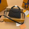 10a luksusowa torebka 22 cm damska torebka mini crossbody lustro Wysoka jakość cielęcy skórzana torba na ramię z pudełkiem YL312