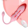 Andere gezondheidsschoonheidsartikelen Olo Jump Thrushing Underwear Vibrator G-Point Vaginale Massager Remote Trilling Y240402