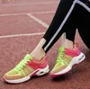 Casual Buty Kolor 2024 Tkanina powietrza oddychająca damskie trenerzy Chaussure Femme Sport Flats Platforma dla kobiet zapatos mujer
