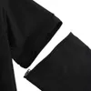 erken bahar erkek ceket tasarımcı ceketler erkek kadın moda üçgen metal kolye ceketleri gevşek uzun kollu spor ceket bir renk
