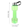 Wine Glasses Kettle Sports Water Dumbbell Shape Bottle Flask Bottles Large Leak Proof Hand Holding