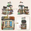 Blocs Loz Architecture Street Shop Izakaya Moc Building Blocks Store Scène de rue japonaise Puzzle Cadeau Jouet pour adultes ou enfants 240401