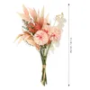 Decorative Flowers Thanksgiving Bouquet Fake Dandelion Artificial Decoration Ramo Flores Artificiales