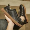 Casual Buty Mężczyźni koronkowe czarne białe trampki lekkie spacery Tenis Masculino Zapatillas hombre