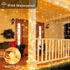 LED Strings 3x1/3x2/3x3M Curtain Icicle String Lights Christmas Fairy Lamp Garland Outdoor For Wedding/Party/Garden Home Decoration YQ240401